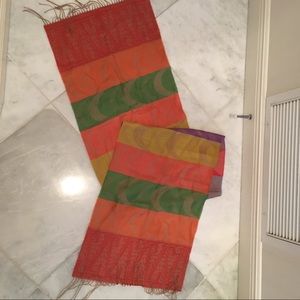 Peruvian Alpaca and Silk Scarf